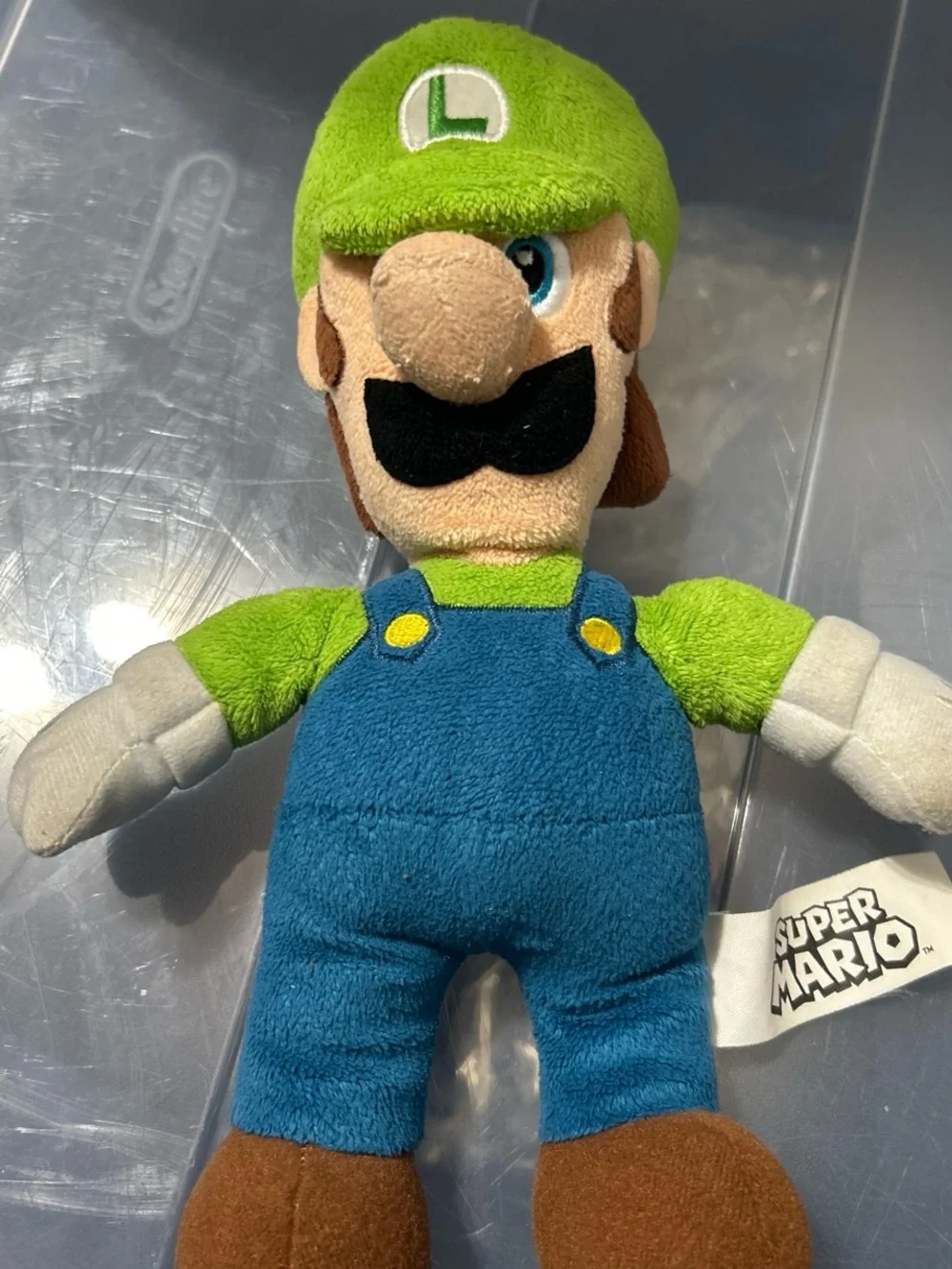 Nintendo Luigi Plush - Green, Blue, Brown, White